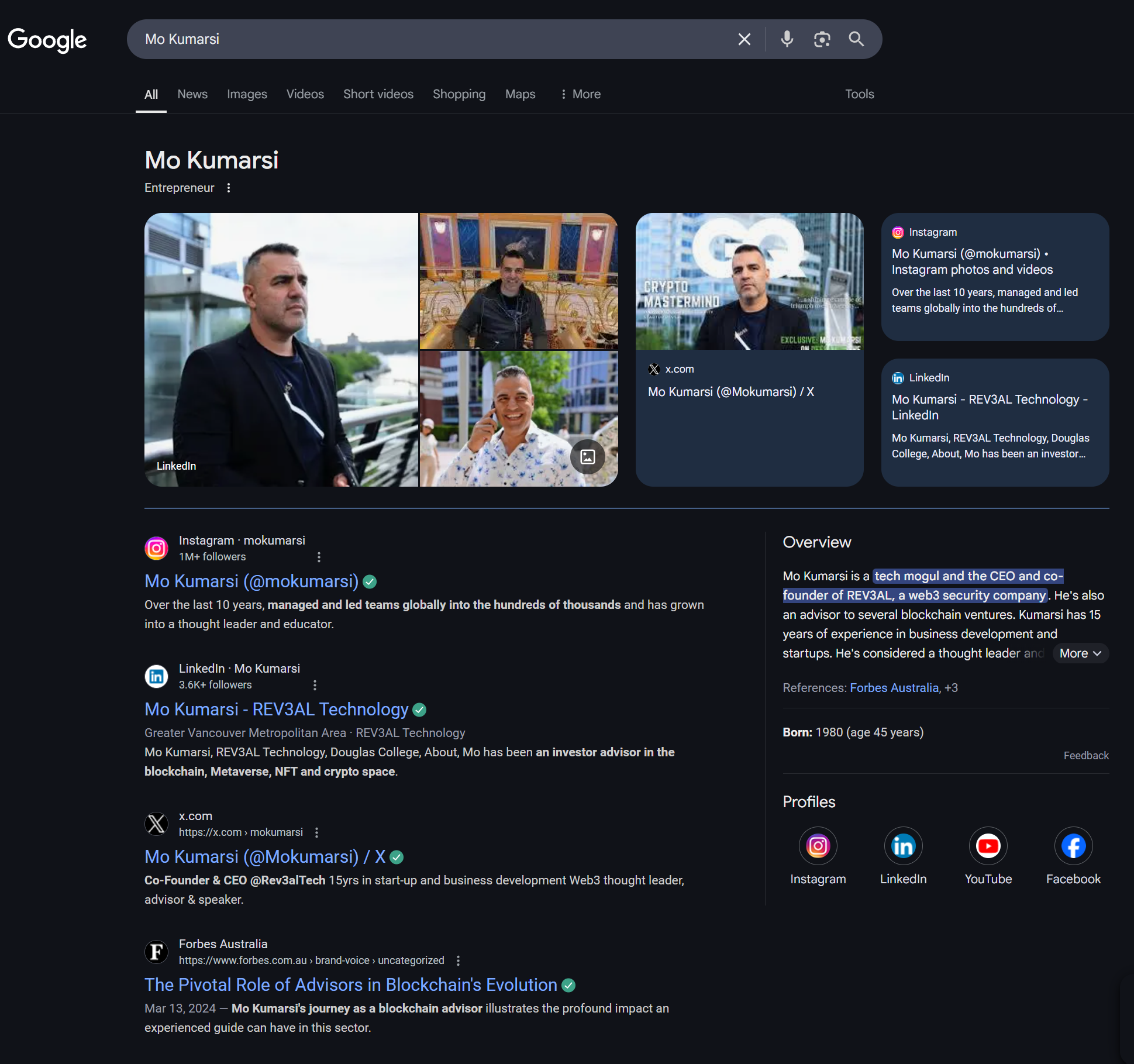 Mo Kumarsi Media Features